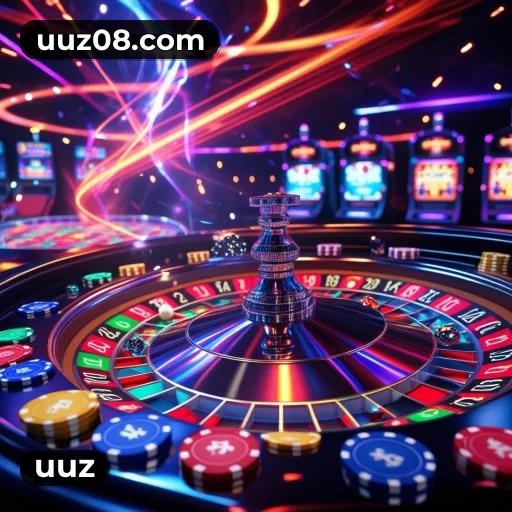 App uuz para iOS e Android — interface mobile, login biométrico e PIX integrado