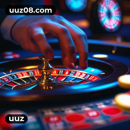 App uuz para iOS e Android — interface mobile, login biométrico e PIX integrado